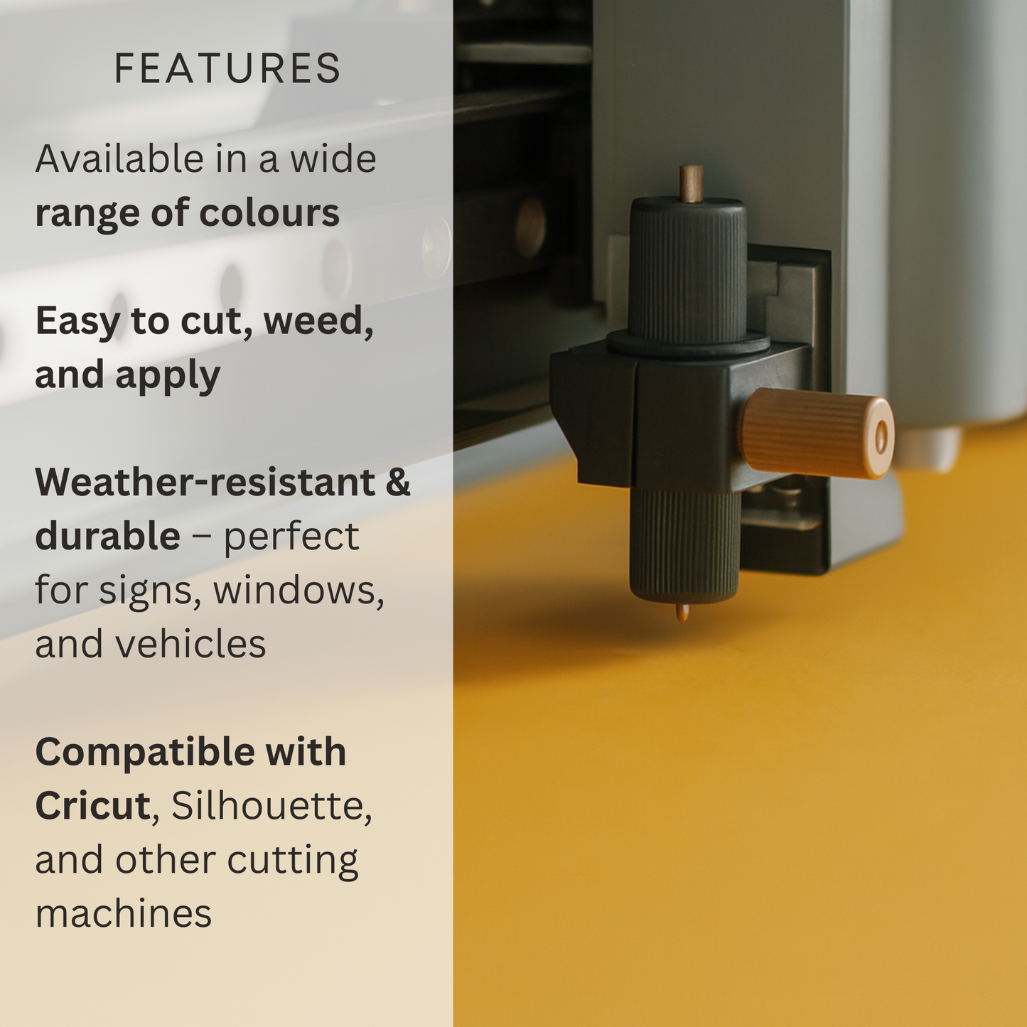 Matte Vinyl - Oracal 651 - A4 Sheet & Roll Self Adhesive Sign Vinyl - Polymeric